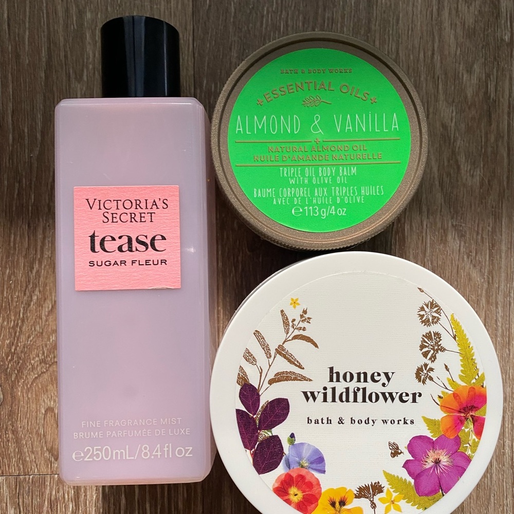 New BBW and VS mist trio